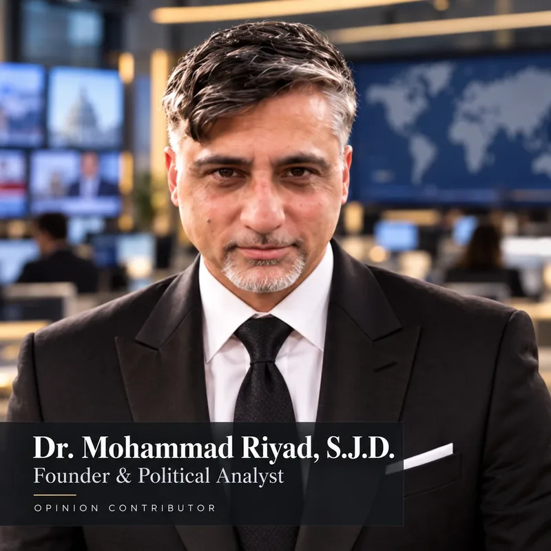 Editorial portrait of Dr. Mohammad Riyad